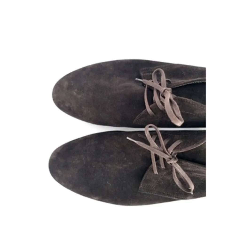 Harrys of London‎ Mens 13 Brown Suede Chukka Desert Boots Vibram Italy Luxury